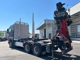 DAF XF 510 MIT PENZ LADEKRAN 6X4,  12Z9.50 INKL. HOLZGREIFER