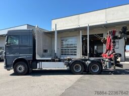 DAF XF 510 MIT PENZ LADEKRAN 6X4,  12Z9.50 INKL. HOLZGREIFER