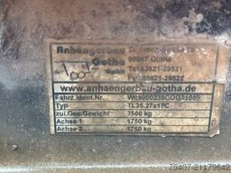 Gotha Anhänger Bau TL.35.27x17C 2 Achsen
