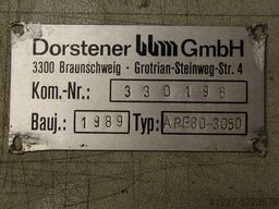 Dorstener BBM APE80-3050