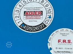 MAN 18.260 4x2 Montagekran 35m SEILWINDE