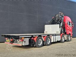 Volvo FH 16.650 8x4 / HIAB 105 t/m CRANE / KRAN