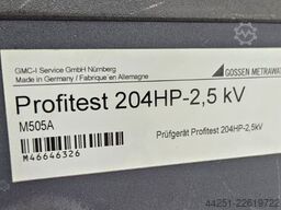 Gossen Metrawatt Profitest 204+ Prüfgerät + Hochspannung