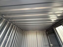  8 Fuß Container , Neuwertig, Seitentür & Fenster