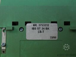 Phoenix Contact Busklemme IBS ST 24 BK LB-T