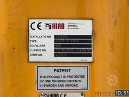 DAF CF 85.410 SC, Euro 5, 8x2 / Hiab 422 EP5 + Radi...