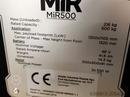 MiR 500 EU PALLET LIFT