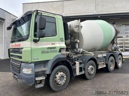 DAF CF 85.460 8X4, LIEBHERR 9M³ TROMMEL
