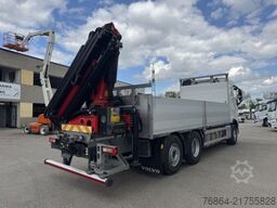 VOLVO FH 500 6X2 EURO6, RETARDER, PRITSCHE, PALFINGER PK22002-EH