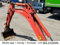 KUBOTA KX 41-3V Minibagger mit SW + 4 Aufsätze Bj 2014