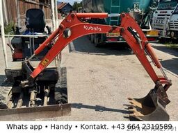 KUBOTA KX 41-3V Minibagger mit SW + 4 Aufsätze Bj 2014