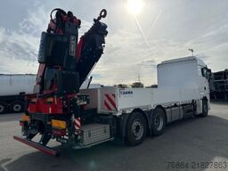 MAN TGX PRITSCHE, KRAN FASSI F545RA.2.28XE,  CONTAINERVERSCHLüSSE, INBETRIEBNAHME ERST 2025!!!