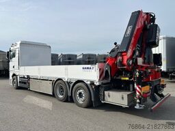 MAN TGX PRITSCHE, KRAN FASSI F545RA.2.28XE,  CONTAINERVERSCHLüSSE, INBETRIEBNAHME ERST 2025!!!