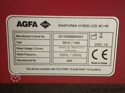 AGFA ANAPURNA H1650i LED 4C+W