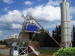 Polygonmach PCC60 compact skip hoist concrete plant