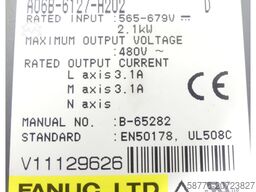 Fanuc A06B-6127-H202 Modul SV 10/10HV SN V11129626