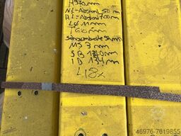 Höhe: 970 mm/ Innenbreite: 970 mm (inkl. Schaumstoff)/ gelb