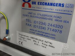 UK Exchangers Ltd UKE-8-4PV-8 - (50 kW) 8 Plates