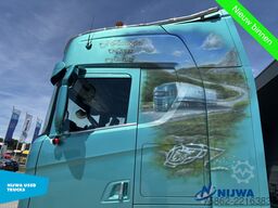 Scania S 660 6x2 Showtruck V8 + Schuifschotel