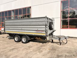 Möslein TDS 13 Schwebheim  13 t Tandemkipper- Tieflader, Aufsatzbordwände