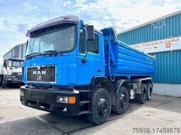 MAN 41.464 F2000 8X4 FULL STEEL KIPPER (EURO 2 / ZF...