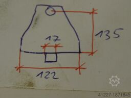 unbekannt Spitzenhöhe 135 mm