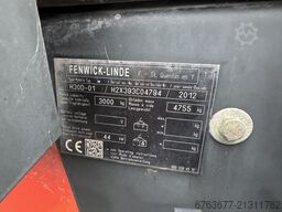 LINDE H30D-01 Duplo 445 Sideshift / Vorkversteller VW Diesel 2012