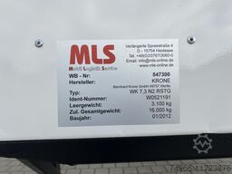 Krone Wechselkoffer mit Rolltor 7,45 m Glattwand NEU Lackiert Doppelstock