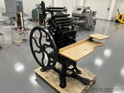 Letterpress printing press foot operated