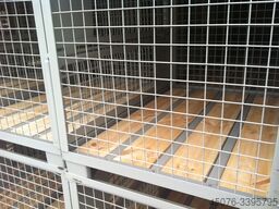 Gitterbox Masse   1.240 x 835 x 970 mm Innenmasse  1.200 x 800 x 800 mm