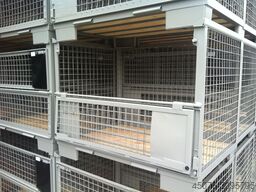 Gitterbox Masse   1.240 x 835 x 970 mm Innenmasse  1.200 x 800 x 800 mm