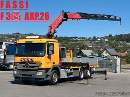 MERCEDES-BENZ ACTROS 2646 * FASSI F365AXP.26 + FUNK * 6x4