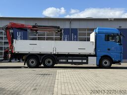 MAN TGX 26.470 Euro 6 Abrollkipper mit Ladekran