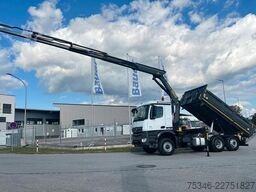 MERCEDES-BENZ Arocs 2545 Kipper/Kran/6x4-4/Lenkachse/128 tkm