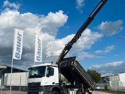 MERCEDES-BENZ Arocs 2545 Kipper/Kran/6x4-4/Lenkachse/128 tkm