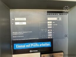 DMG Deckel Maho DMC 1035 V
