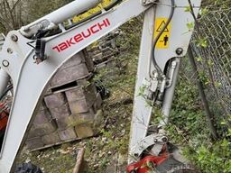 TAKEUCHI TB 216 Minibagger Löffel nur 731h