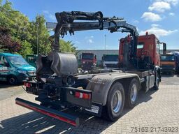 MERCEDES-BENZ Arocs 2643 L 6x4 Abrollkipper mit Kran Funk+Grei