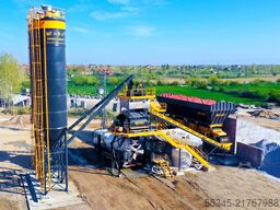 FABO Concrete Batching Plant 120 M3/H Compact Concrete Batching Plant