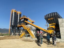 FABO Concrete Batching Plant 120 M3/H Compact Concrete Batching Plant