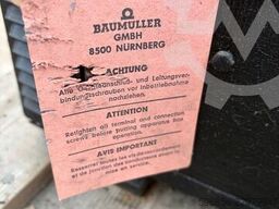 Silnik BAUMÜLLER Nürnberg GNA 132 MV, 12 kW, 400 V, 1260–4000 obr/min