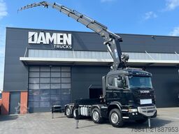 Scania R490 R 490 8x2 Euro 6 HMF 8520-K6 + JIB FJ2000-K6
