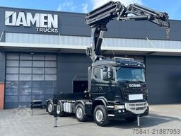 Scania R490 R 490 8x2 Euro 6 HMF 8520-K6 + JIB FJ2000-K6