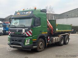 VOLVO FMX 500 6x4 Kipper mit Kran Atlas 172.3E - A4