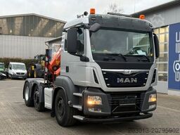 MAN TGS 26.440 Zugmaschine + Atlas Kran 5 Ausschube