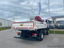 MAN TGM 18.320 /4x2/BL/Meiller/Kipper/Kran/15 m/ Neu