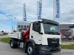 MAN TGM 18.320 /4x2/BL/Meiller/Kipper/Kran/15 m/ Neu