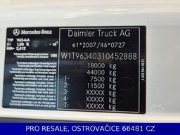 MERCEDES-BENZ ACTROS 1845 BIGSPACE EURO 6 + INTARDER + NAVI