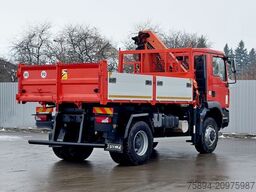 MAN TGM 18.280 * KIPPER 3,85m * PK 10501 * 4x4