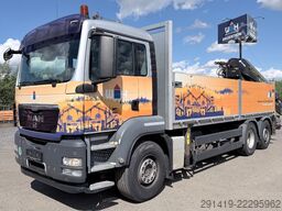 MAN TGS 26.400 6x2-2 BL Pritsche mit Kran Bj 2008